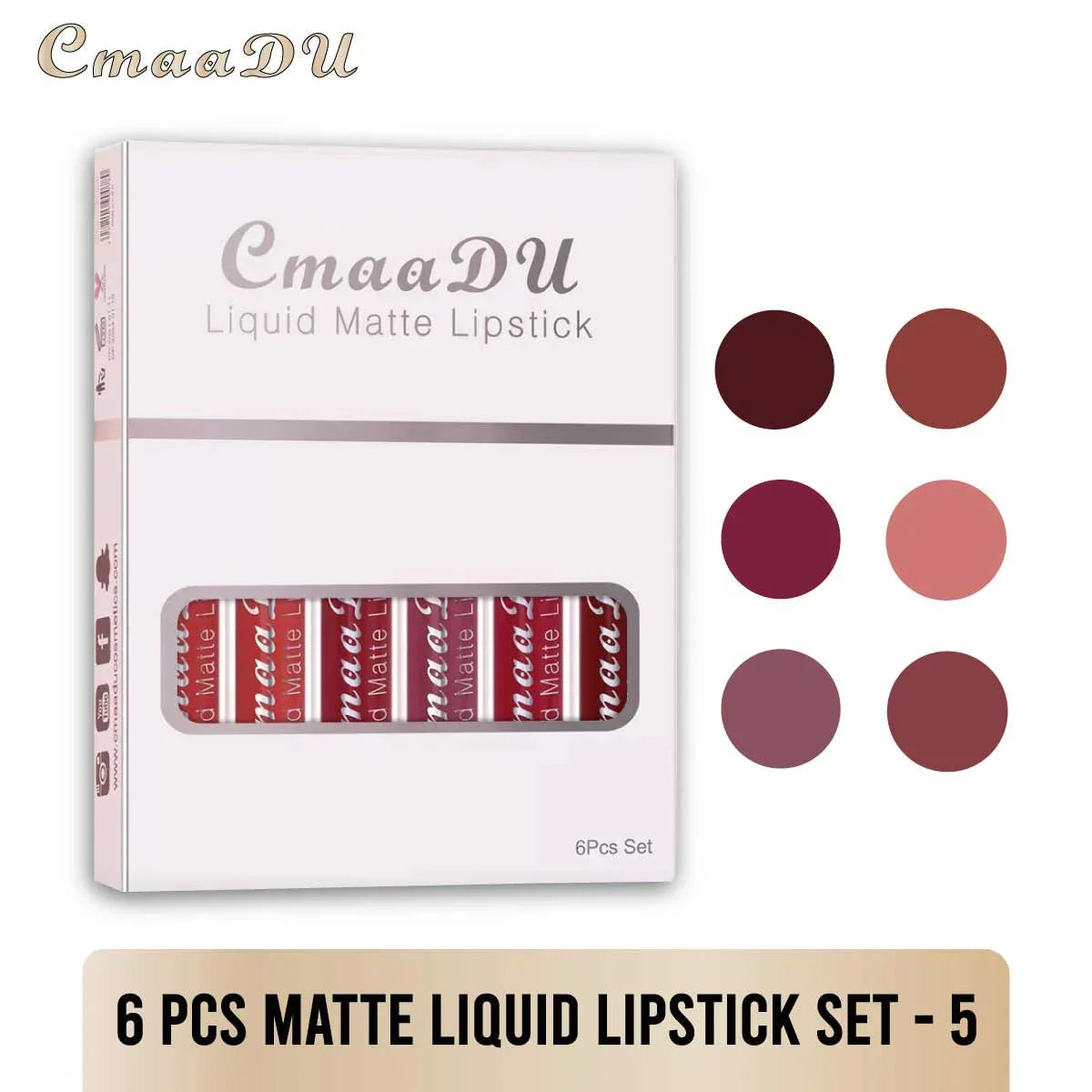 VelvetStay™ Lip Set 💄 10 Matte Shades, All-Day Wear