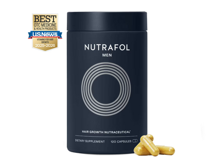 Nutrafol Men Hair Growth Nutraceutical Supplement – 120 Capsules